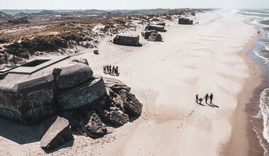 Bunkertur ved Houvigfæstningen med Ringkøbing Fjord Museer (Dansk Guide)