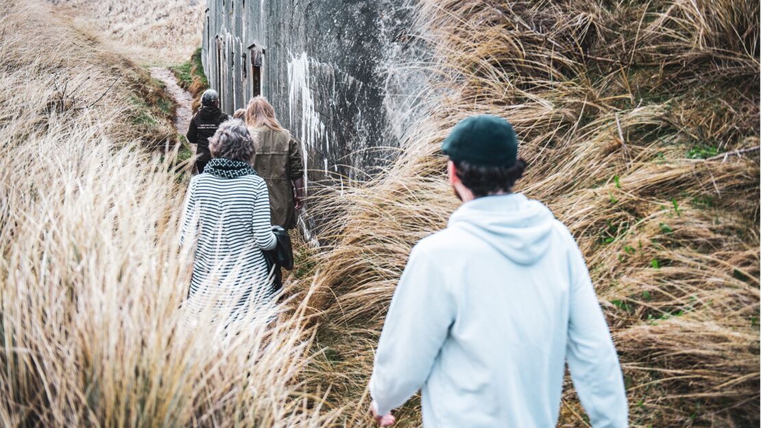 Bunker tour at Houvig Fortress with Ringkøbing Fjord Museum