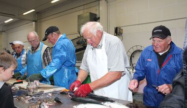 Fiskeauktion i Hvide Sande 2025