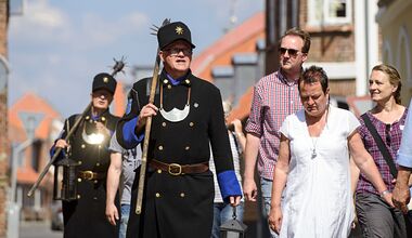 Vægterne byrundtur i Ringkøbing