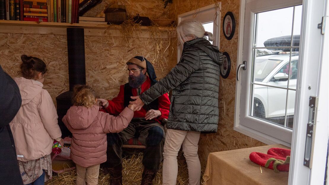Christmas Lounge at the Christmas Farm