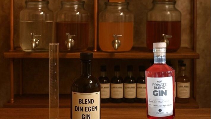 Blend your own gin event at Lowlands Denmark