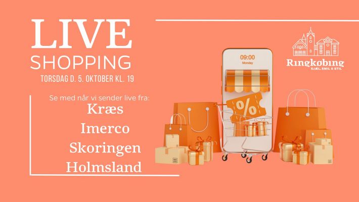 LIVE-Shopping tirsdag d. 4. oktober