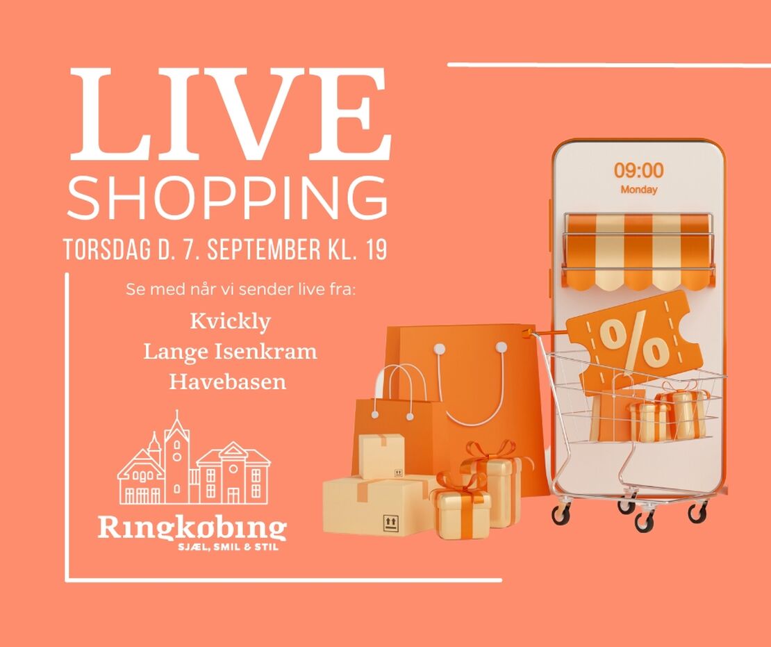 LIVE-Shopping tirsdag d. 4. oktober