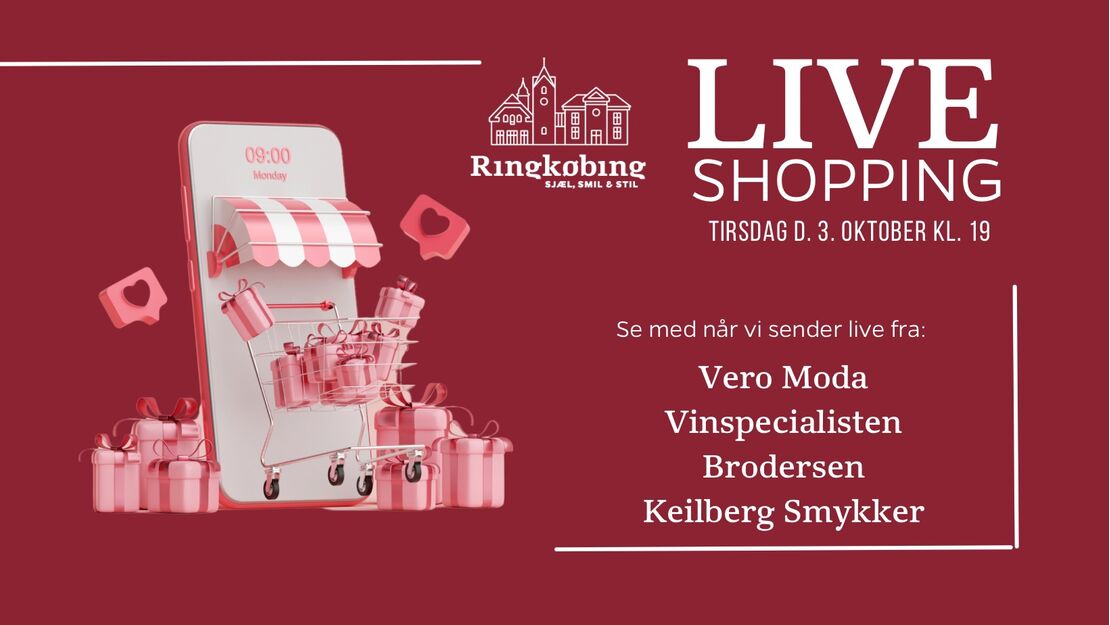 LIVE-Shopping tirsdag d. 4. oktober