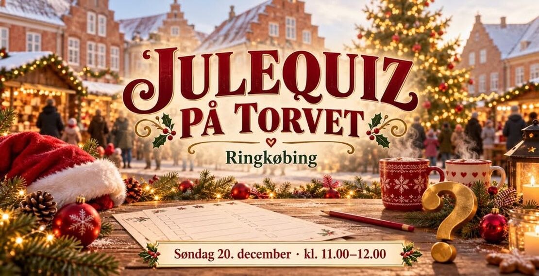 Julequiz på torvet