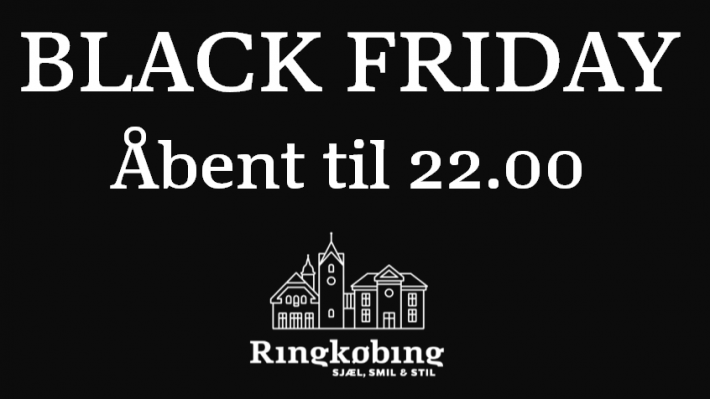Black Friday til kl. 22.00